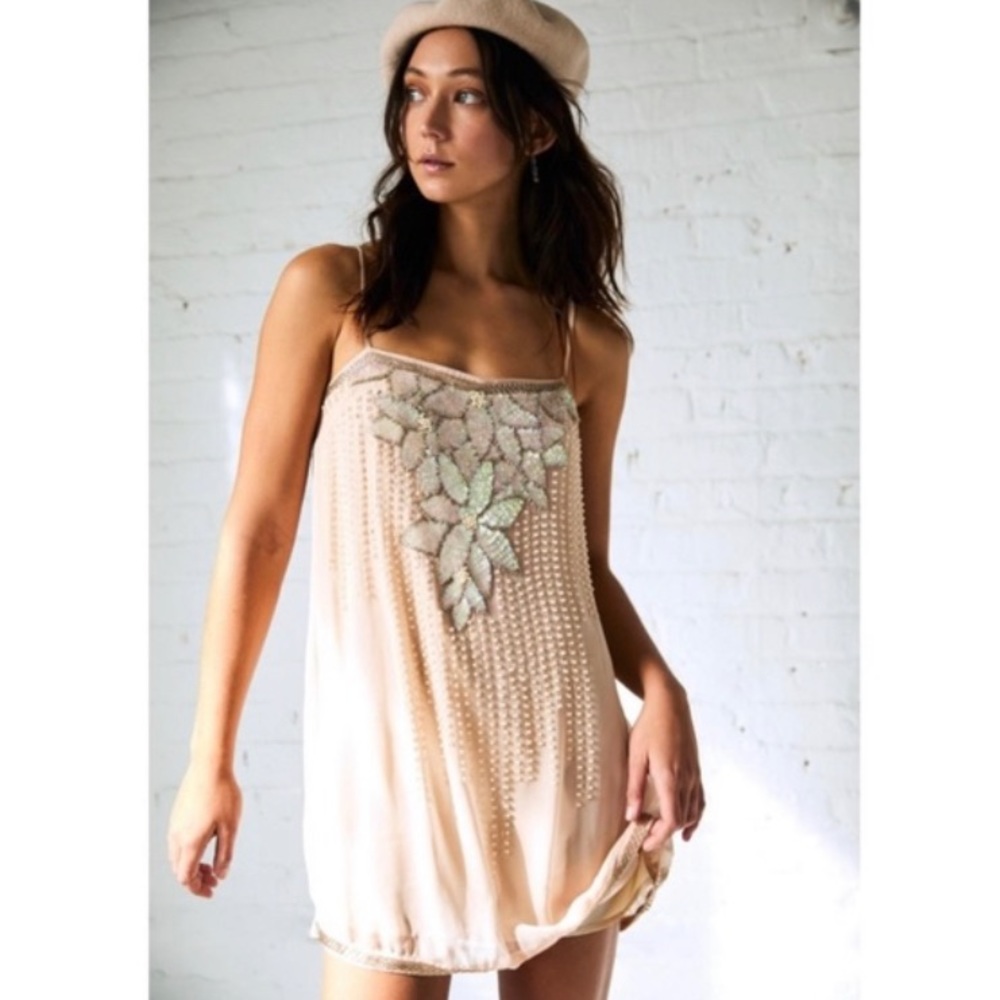 Free People Crystal Visions Mini Dress | XS | TP